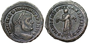 Maximianus SALVIS AVGG ET CAESS FEL KART
                      Carthage 29b/31b