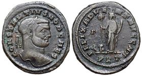 Constantius I FELIX
                      ADVENT AVGG NN Carthage 22a