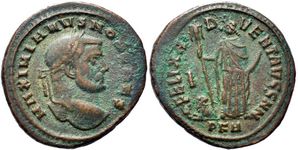 Galerius FELIX
                      ADVENT AVGG NN Carthage 26b