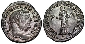 Constantius I
                      SALVIS AVGG ET CAESS FEL KART Carthage 30a/32a