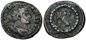 Galerius VOT X
                      Carthage 35b