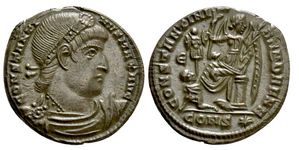 Constantine I
                    CONSTANTINIANA DAFNE Constantinople 38