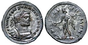 Constantius I GENIO POPVLI ROMANI RIC VI
                      London 14a/20