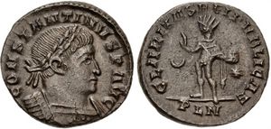 Constantine I
                      CLARITAS REIPVBLICAE from London