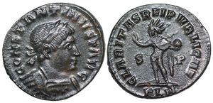 Constantine I CLARITAS REIPVBLICAE London
                      102