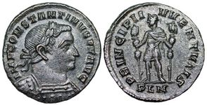 Constantine I
                      PRINCIPI IVVENTVTIS RIC VI London 111; LMCC
                      5.04.011