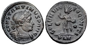 Constantine I SOLI INVICTO COMITI London 150