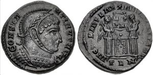 Constantine I VICTORIAE LAETAE PRINC PERP
                      London 161