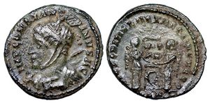 Constantine I VICTORIAE LAETAE PRINC PERP
                      London 169