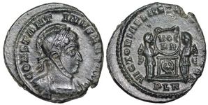 Constantine I VICTORIAE LAETAE PRINC PERP
                      London 170