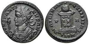 Constantine I BEATA TRANQVILLITAS London 207