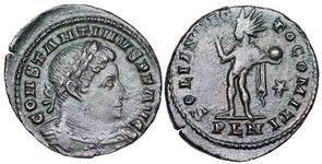Constantine I SOLI INVICTO COMITI RIC VI
                      London 234