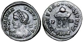 Constantine I BEATA TRANQVILLITAS London 243