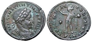 Constantine I SOLI INVICTO London 279