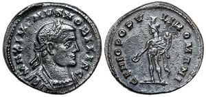 Maximinus II GENIO POPVLI ROMANI from
                        London
