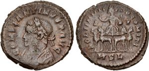 Constantine I SOLI INVICTO COMITI London
                        81/84