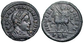 Constantine I
                      ADVENTVS AVG N London RIC 1