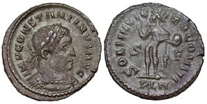 Constantine I
                      SOLI INVICTO COMITI London 10