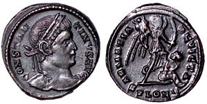 Constantine I
                      SARMATIA DEVICTA London 289