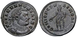 Severus II
                      GENIO POPVLI ROMANI RIC VI London 63a