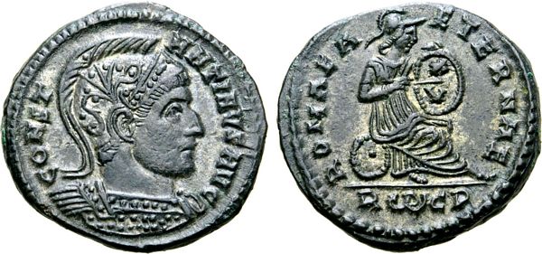 Constantine
          I ROMAE AETERNAE Rome 194