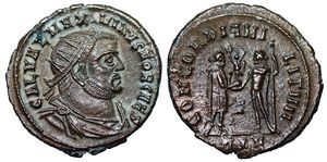 Galerius CONCORDIA
                  MILITVM from Alexandria