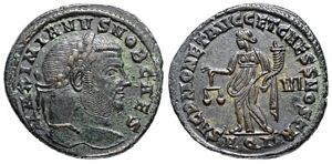 Galerius SACRA MONET from Aquileia