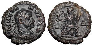 Constantius I
                Tetradrachm from Alexandria