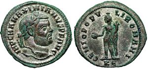 Maximianus GENIO POPVLI ROMANI from Cyzicus