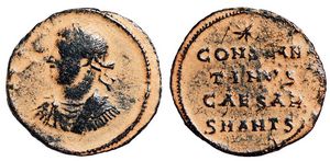 Constantine II
                      anepigraphic CONSTANTINVS CAESAR Antioch 54