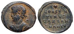 Constantine II
                        anepigraphic CONSTANTINVS CAESAR Antioch 54