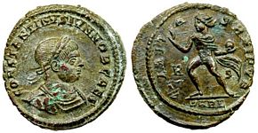 Constantine II CLARITAS REIPVB Arles 120
