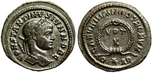 Constantine II VOT X Arles 255