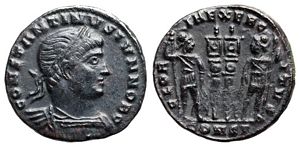 Constantine II
                      GLORIA EXERCITVS Constantinople 60