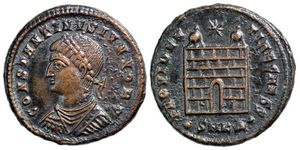Constantine II PROVIDENTIAE CAESS Cyzicus 47