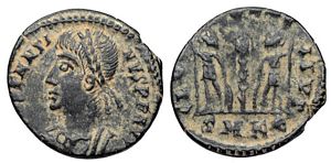 Constantine II GLORIA
                        EXERCITVS Cyzicus 5