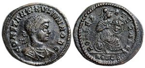 Constantine II ROMAE AETERNAE Rome 200