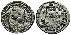 Constantine II VIRTVS
                      EXERCIT Siscia 126