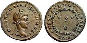 Constantine II VOT V Siscia 163