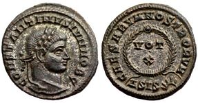 Constantine II VOT X Siscia 182