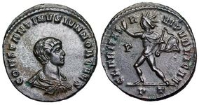 Constantine II
                      CLARITAS REIPVBLICAE Ticinum 81