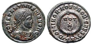 Constantine II VOT X Ticinum 172