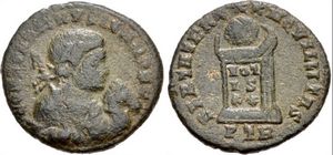 Constantine II
                        BEATA TRANQVILLITAS Trier 314