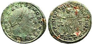 Constantius I SACRA MONET AVGG ET CAESS
                        NOSTR Aquileia 32a