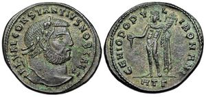 Constantius I
                        GENIO POPVLI ROMANI Heraclea 20a