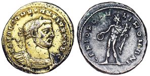 Constantius I GENIO POPVLI ROMANI from
                      London