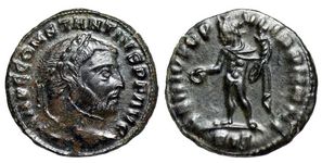 Constantius I GENIO POPVLI ROMANI Siscia
                        167
