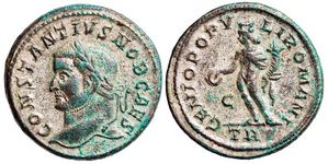 Constantius I GENIO
                      POPVLI ROMANI Trier 160