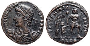 Constantius II FEL TEMP Alexandria 66
                        variation