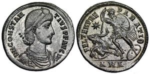 Constantius II FEL
                        TEMP REPARATIO Antioch 122 fallen horseman